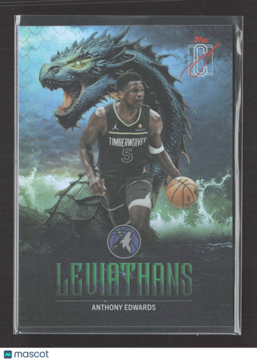 2026 Topps Signature Series Leviathans Anthony Edwards #LEV-6