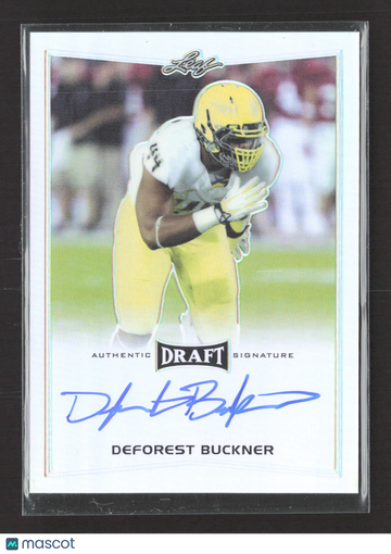 2016 Leaf Metal Draft DeForest Buckner #BA-DFB