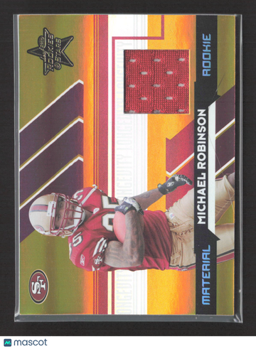 2006 Leaf Rookies & Stars Longevity Michael Robinson #264 Material Jersey