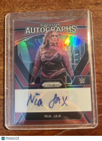 2024 Panini Prizm WWE Nia Jax Red Prizm Parallel/Variety Panini Authentic
