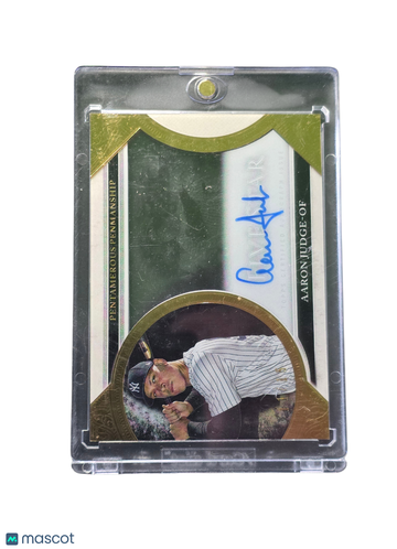 2020 Topps Tribute Penmanship Autographs Aaron Judge #PPA-AJ