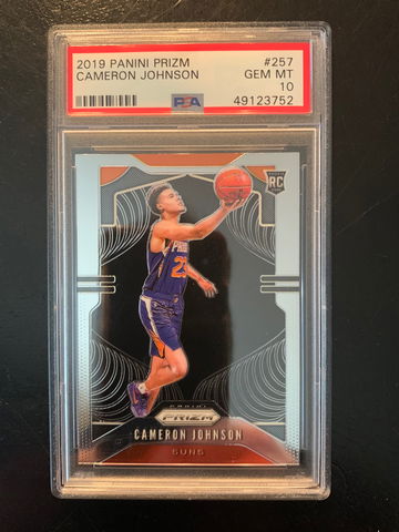 2019 Prizm Cameron Johnson PSA 10
