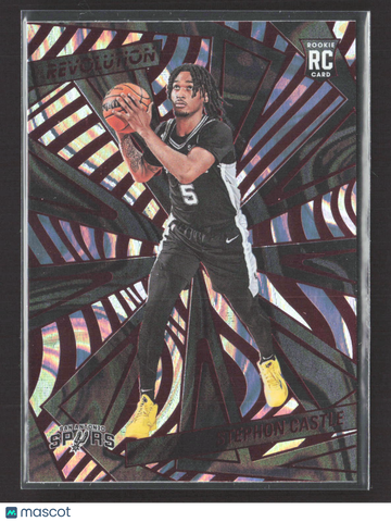 2025 Panini Revolution Stephon Castle #116 Swirl RC