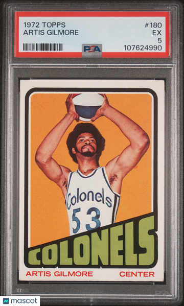 1972 Artis Gilmore #180 PSA 5