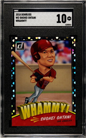 2018 Donruss Shohei Ohtani Whammy! Rare Card Perfect Condition