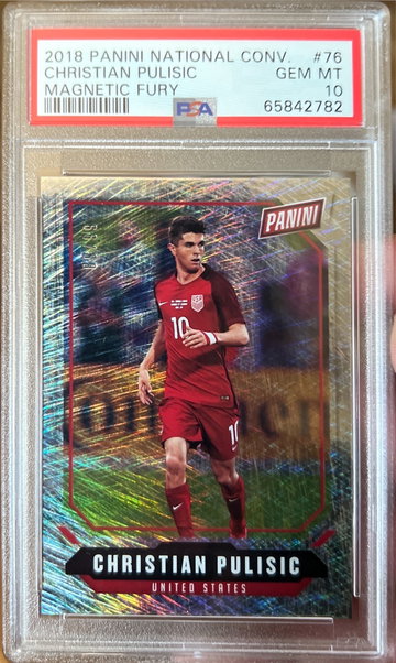 2018 National Convention Christian Pulisic Magnetic Fury /99 