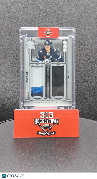 2024-25 Upper Deck The Cup Materialisticks Mark Scheifele #MS-MS /25
