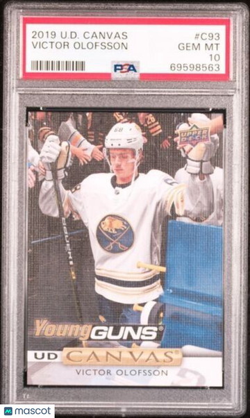 2019-20 Upper Deck Victor Olofsson Rookie PSA 10