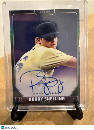 2024 Pulse (unlicensed) Robby Snelling #A-RSN Autographs Emerald SN AU