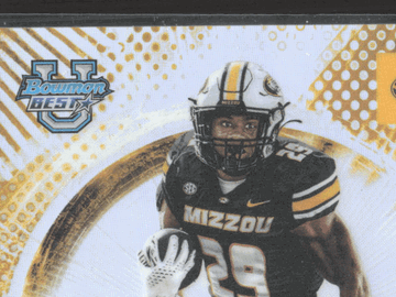 2025 Bowman University Best Football Ahmad Hardy #BOA-AHM