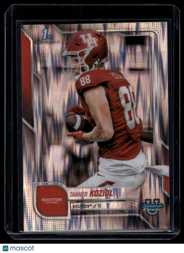 2025 Bowman University Chrome Tanner Koziol #154 Shimmer Refractor