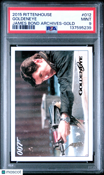 2015 Rittenhouse James Bond Archives Goldeneye 093/125 #012 PSA 9
