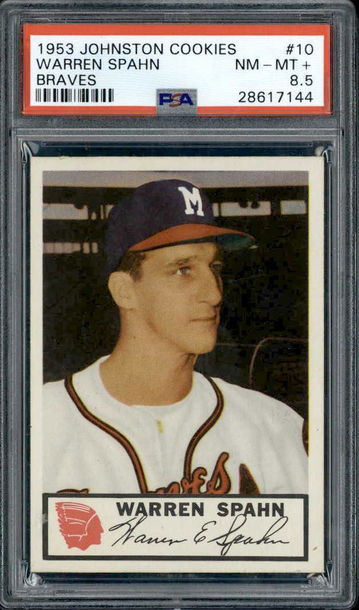 1953 #10 Warren Spahn