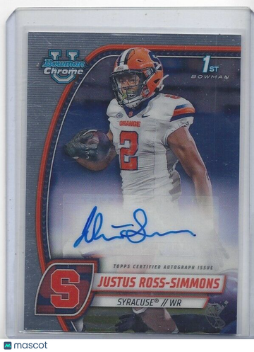 2024 Bowman Chrome University Football #162