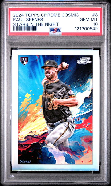 2024 Topps Cosmic Chrome Stars In the Night Paul Skenes #STN8 PSA 10