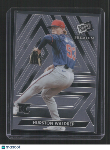 2024 PRESS PASS PREMIUM HURSTON WALDREP #52 /285 RC /285 ,RC,SN