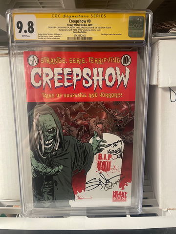 Creepshow #0 with 4 signatures CGC 9.8