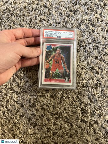 Wendell Carter Jr PSA 9 White Sparkle Optic - Pop. 3 None Higher