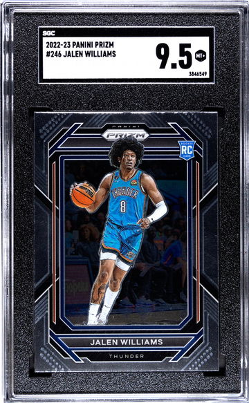 2022-23 Panini Prizm #246 Jalen Williams SGC 9.5