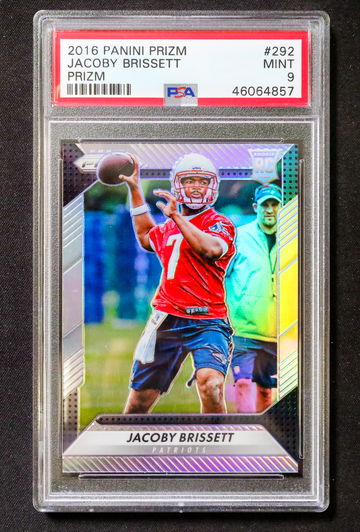 2016 Panini Prizm - Jacoby Brissett - Rookie Silver Prizm PSA 9 Mint