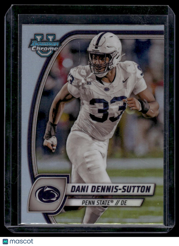 2024 Bowman University Chrome Dani Dennis-Sutton #51 Refractor