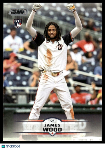 2025 Stadium Club James Wood #175 RC