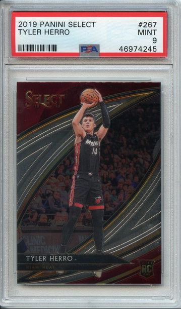 Tyler Herro Courtside PSA 9