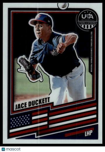 2026 Panini Stars & Stripes Prizm USA Baseball Jace Duckett #118