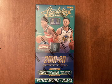 2019/20 Panini Absolute Memorabilia Basketball Hobby Box 