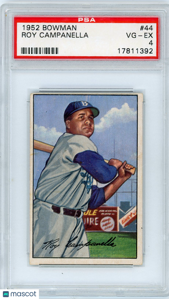 1952 Bowman Roy Campanella #44 PSA 4