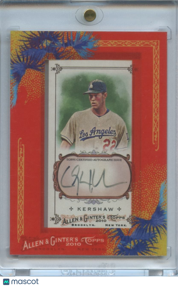 2010 Topps Clayton Kershaw