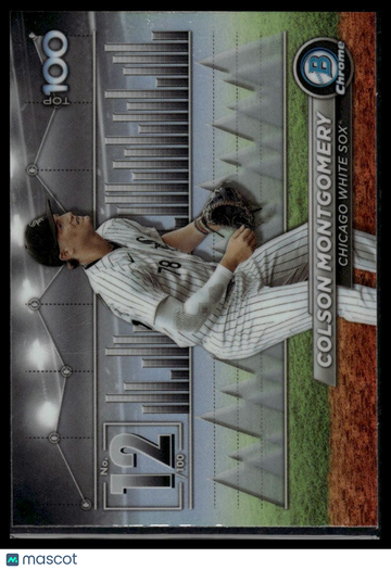 2024 Bowman Colson Montgomery #BTP-12 Bowman Scouts' Top 100