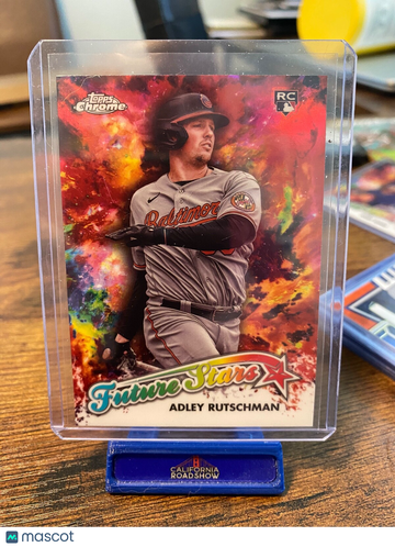 2023 Topps Chrome Update Adley Rutschman #FSU8 Chrome Rookie