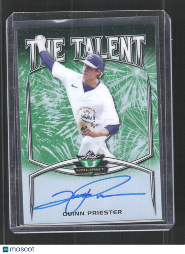 2019 Leaf Metal Draft Quinn Priester #BA-QP1 AU