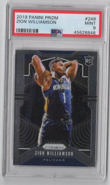2019 Prizm Zion Williamson PSA 9