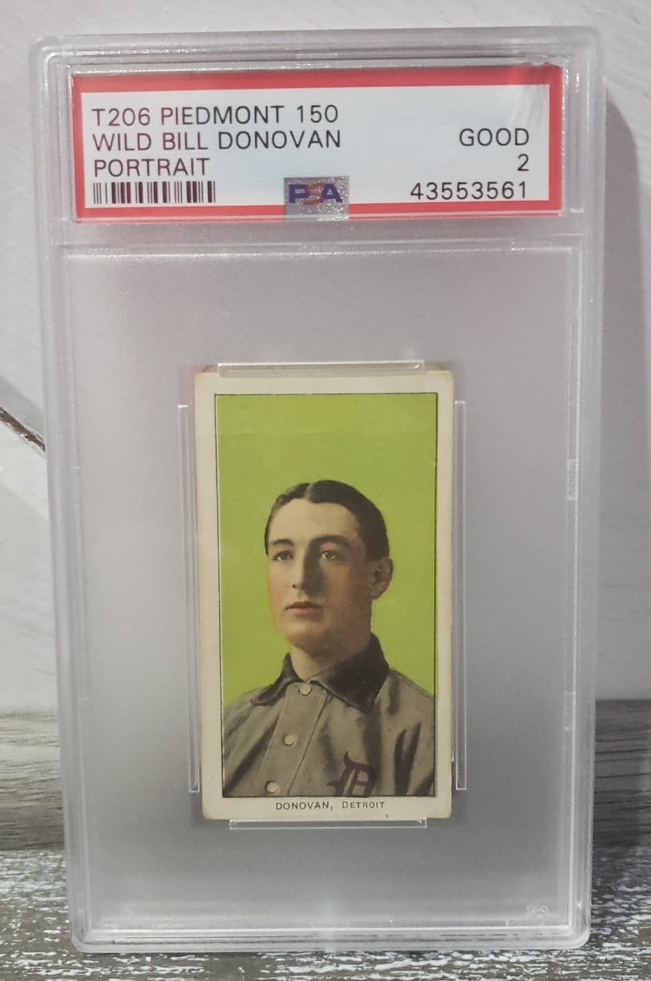 Wild Bill Donovan T206 PSA 2
