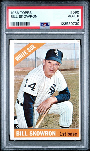 1966 Topps Bill Skowron #590 PSA 4