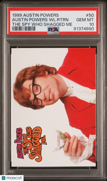 1999 Austin Powers The Spy Who Shagged Me Austin Powers WL. Rtrn #50 PSA 10
