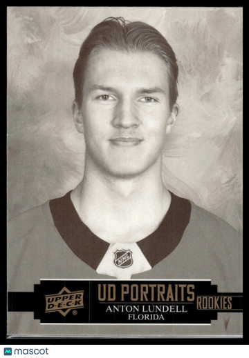 2021-22 Upper Deck Anton Lundell #P-74 UD Portraits