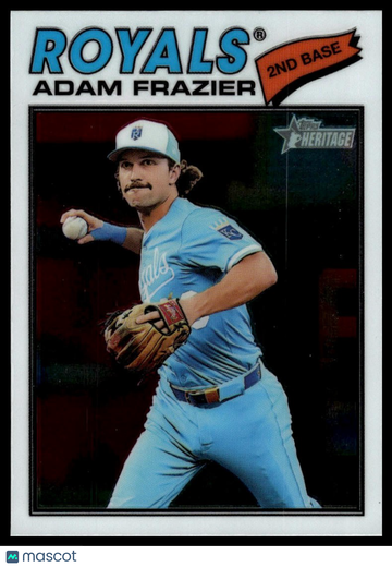 2026 Topps Heritage Adam Frazier #262 Chrome