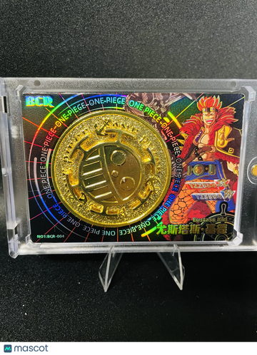 ONE PIECE Eustass Kid Holo Chinese Metal Coin Insert