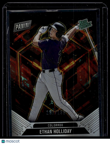 2025 Panini Cyber Monday Ethan Holliday #45 SN