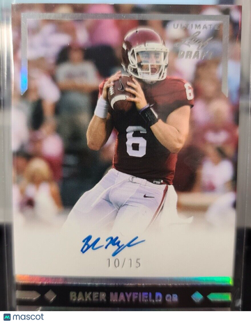 2018 Leaf Ultimate Draft Baker Mayfield #203 Rookie