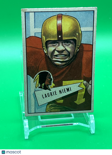 1952 Bowman Laurie Niemi #6 Small