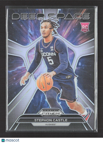 2024 Panini Prizm Draft Picks Deep Space Stephon Castle #15 RC