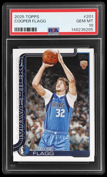 2025 Topps Cooper Flagg PSA 10 RC