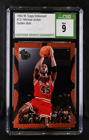 1994 TOPPS EMBOSSED MICHAEL JORDAN #121