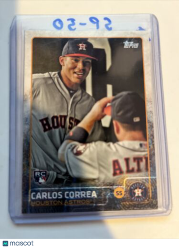 2015 Topps Carlos Correa #US174 Parallel