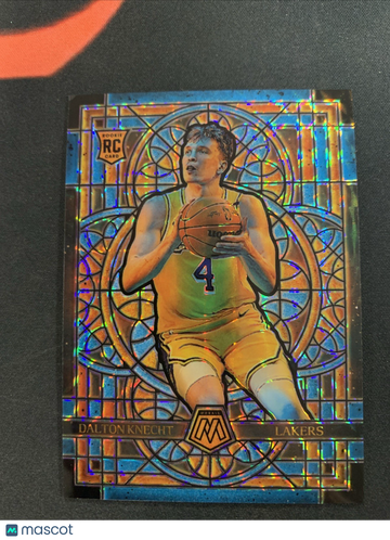 2024-25 Panini Mosaic Dalton Knecht #16 Stained Glass Parallel/Variety Rookie