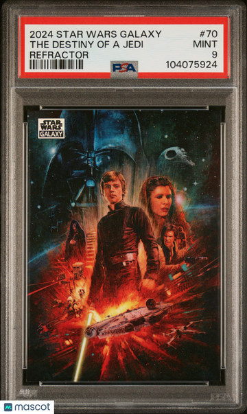 2024 Topps Chrome Star Wars Galaxy The Destiny Of A Jedi #70 PSA 9